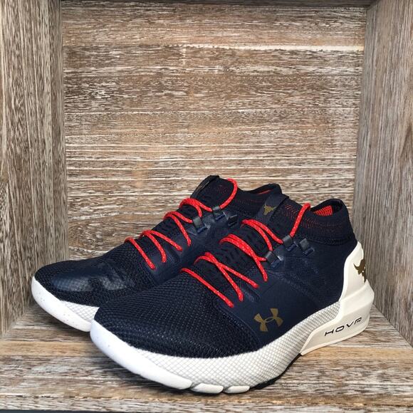 Under Armour Project Rock 2 HOVR Training Blue Veterans 3022398-402 Wmns Size 8 - Picture 2 of 7